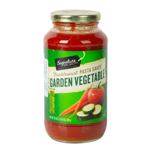 Buy Signature Select Traditional Pasta Sauce Garden Vegetables 709 g Online at Best Price | Sauces | Lulu Kuwait in Kuwait
