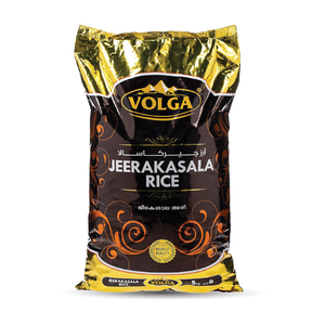 Buy Volga Jeerakasala Rice 5 kg Online at Best Price | Indian Ethnic Rice | Lulu Kuwait in Kuwait
