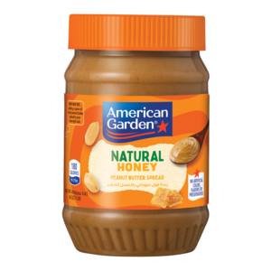 Buy American Garden Gluten Free Natural Honey Peanut Butter 454 g Online at Best Price | Peanut Butter | Lulu Kuwait in UAE