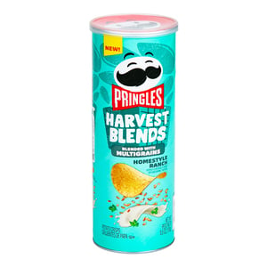 Pringles Harvest Blends with Multigrains Homestyle Ranch Potato Crisps 158 g