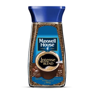 Buy Maxwell House Intense Blend Instant Coffee 190 g Online at Best Price | Coffee | Lulu Kuwait in Kuwait