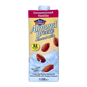 Blue Diamond Unsweetened Vanilla Almond Milk 1 Litre