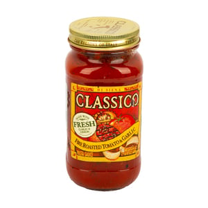 اشتري قم بشراء Classico Fire Roasted Tomato & Garlic Pasta Sauce 680 g Online at Best Price من الموقع - من لولو هايبر ماركت Cooking Sauce في الامارات