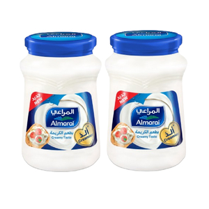Buy Almarai Spreadable Cream Cheese 2 x 500 g Online at Best Price | Jar Cheese | Lulu Kuwait in Kuwait