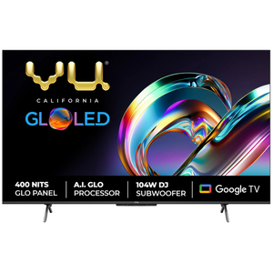 VU GloLED 55 inches 4K Google Smart LED TV, 55GloLED