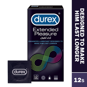 Durex Extended Pleasure Condoms 12 pcs