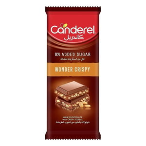 Canderel Wonder Crispy Milk Chocolate 100 g