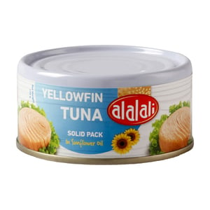 Buy Al Alali Yellowfin Tuna in Sunflower Oil 170 g Online at Best Price | Canned Tuna | Lulu UAE in Kuwait