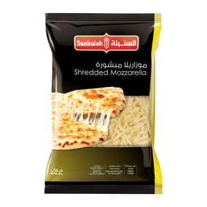 Buy Sunbulah Shredded Mozzarella Cheese 180 g Online at Best Price | Grated Cheese | Lulu KSA in Saudi Arabia