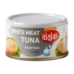 العلالي لحم تونا أبيض في ماء 85 جم