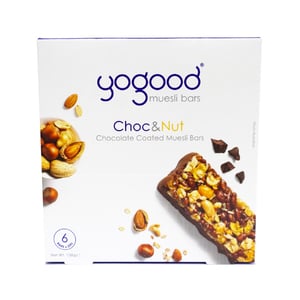 Yogood Chocolate And Nut Muesli Bars 138g
