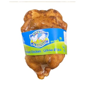 اشتري قم بشراء Al Rawdah Smoked Fresh Whole Chicken 750 g Online at Best Price من الموقع - من لولو هايبر ماركت IH Deli Cooked Meats في الامارات