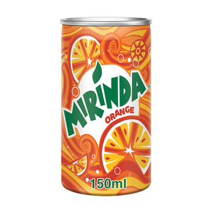 Buy Mirinda Orange Carbonated Soft Drink Can 150 ml Online at Best Price | Cola Can | Lulu Kuwait in Kuwait