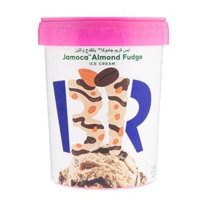 Buy Baskin Robbins Jamoca Almond Fudge Ice Cream 1 Litre Online at Best Price | Ice Cream Take Home | Lulu UAE in Kuwait
