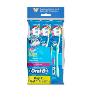 Oral-B Ultrathin Dual Clean Toothbrush Buy2 Free1
