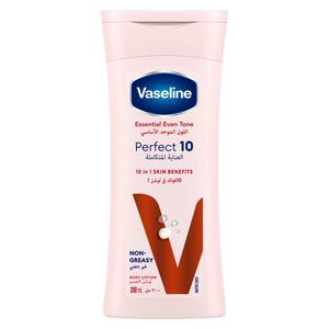 Buy Vaseline Essential Even Tone Perfect 10 Body Lotion 200 ml Online at Best Price | Body Lotion | Lulu Kuwait in Kuwait