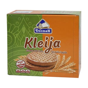 Deemah Kleija Biscuit with Bran 8 x 62 g