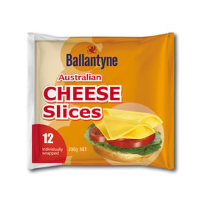 Ballantyne Cheese Slices Twin Pack 200g