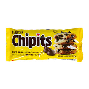Hershey's Chipits Pure Semi-Sweet Chocolate Chips Gluten Free 270 g