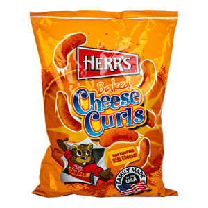 Herr's Baked Cheese Curls 184 g