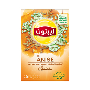 Buy Lipton Anise Herbal Infusion Tea 20 Teabags Online at Best Price | Speciality Tea | Lulu Egypt in Kuwait