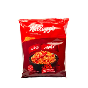 Buy Kelloggs Hot N Spicy Instant Noodles 70 g Online at Best Price | Instant Noodle | Lulu Egypt in Kuwait