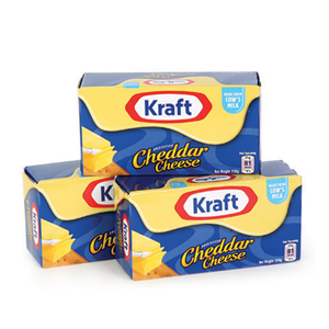 Kraft Cheddar Cheese Block Value Pack 3 x 250 g