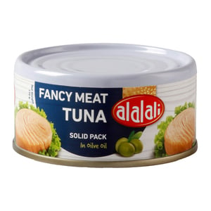 Buy Al Alali Fancy Meat Tuna Solid Pack In Olive Oil 170 g Online at Best Price | Canned Tuna | Lulu Kuwait in UAE