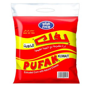 Fico Pufak Corn Snacks With Cheese 20 x 18 g