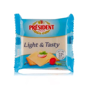 President Light And Tasty Slice Cheese 200g