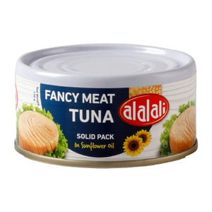 Buy Al Alali Fancy Meat Tuna In Sunflower Oil 170 g Online at Best Price | Canned Tuna | Lulu KSA in UAE