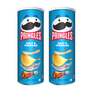 Buy Pringles Salt & Vinegar Chips 2 x 165 g Online at Best Price | Potato Canister | Lulu UAE in UAE