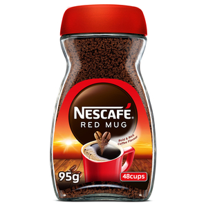 Buy Nescafe Red Mug Instant Coffee 95 g Online at Best Price | Coffee | Lulu KSA in Kuwait