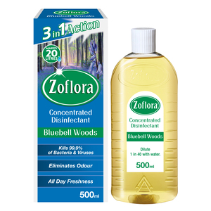 Zoflora Bluebell Woods 3in1 Action Concentrated Disinfectant 500ml