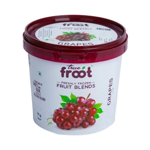 True Froot Freshly Frozen Grapes Fruit Blend 1 kg