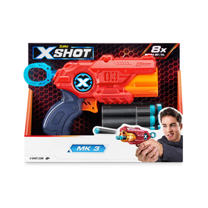 X-Shot Excel Barrel Breaker TK-3, 6 Darts, XS-36118-A