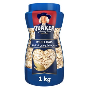 Quaker Whole Oats, Jar Value Pack 1 kg