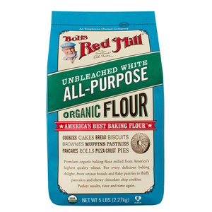 اشتري قم بشراء Bobs Red Mill Organic Unbleached White All Purpose Flour 2.27 kg Online at Best Price من الموقع - من لولو هايبر ماركت Flour في الكويت