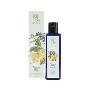 Qaadu Natural Hair Shampoo With Bhringraj Rosemary & Ylang Ylang 200 ml