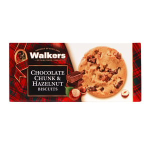 Walkers Chocolate Chunk & Hazelnut Biscuits 150 g
