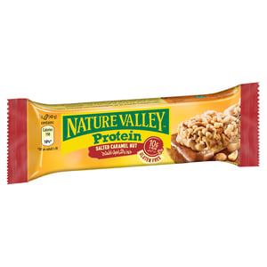 Buy Nature Valley Salted Caramel Nut Protein Bar 40 g Online at Best Price | Cereal Bars | Lulu KSA in Kuwait