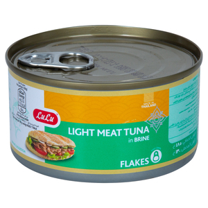 LuLu Light Meat Tuna Flakes In Brine 185 g