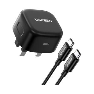 Ugreen PD Fast Charge With USB-C Cable Black.CD250