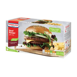 Buy Americana Arabic Spices Beef Burger 448 g Online at Best Price | Beef Burgers | Lulu KSA in UAE