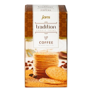 Jans Tradition Cookie Thins Coffee 120 g