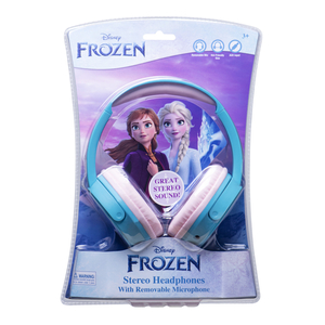 SMD Disney Frozen Adjustable Stereo Headphones with Padded Ear Cups, Blue, DY-6513-FRV