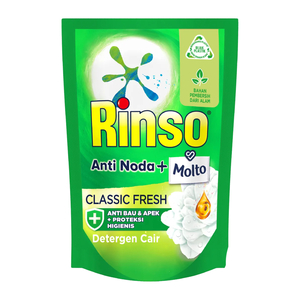 Rinso Anti Noda Classic Liquid Refill 750ml