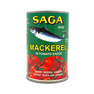 Saga Mackerel In Toamto Sauce 400g