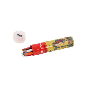 Nataraj Color Pencil Tin12+Sharpnr