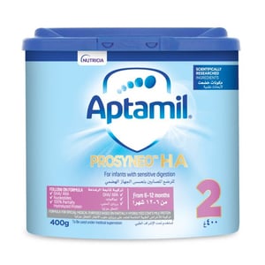 Buy Aptamil Prosyneo HA Stage 2 From 6-12 Months 400 g Online at Best Price | Baby milk powders & formula | Lulu Kuwait in UAE